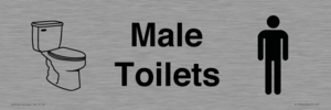 Dementia Male Toilet sign